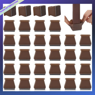 Miếng Silicone Bảo Vệ Sàn Gỗ Kèm 32 Miếng Đệm Silicone Bảo Vệ Chân Ghế