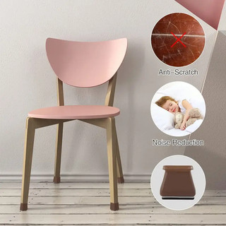 Miếng Silicone Bảo Vệ Sàn Gỗ Kèm 32 Miếng Đệm Silicone Bảo Vệ Chân Ghế