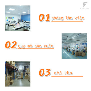 FlashLabel Giấy in nhiệt A7 tệp 500 tờ in đơn TMĐT, tem nhãn vận chuyển, có sẵn lớp keo dính sẵn dùng cho máy in nhiệt