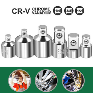Bộ chuyển đổi cờ lê ratchet thép không gỉ 1/2in sang 3/8in hoặc 1/4in