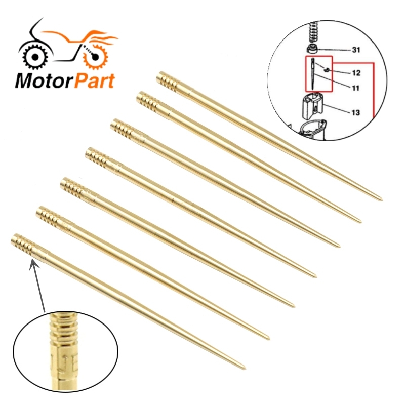 MOTOPARTS SHOP 4Pcs JFN/JFQ/JJD/JJE/JJF/JJG/JJJ Jet Needles