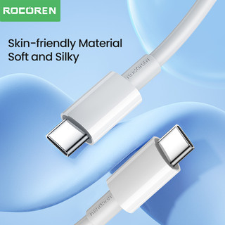 Rocoren Cáp Sạc Nhanh PD 20W USB Type C Cho iPhone 15 Pro Max