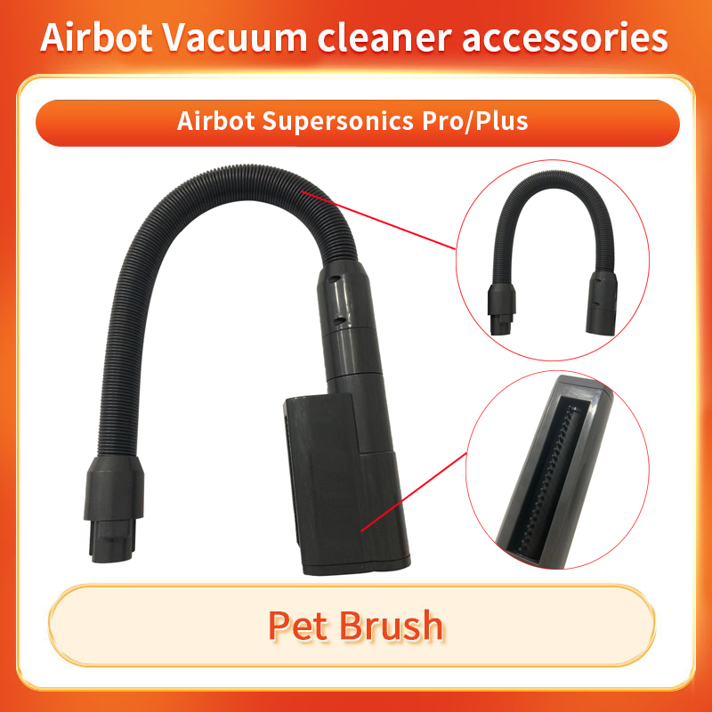 Tương thích với Airbot Supersonics Plus / Pro Phụ kiện máy hút bụi HEPA Fliter Cốc bụi Bàn chải sàn Con lăn Bình nước Bàn chải loại bỏ vết bẩn Ống khoảng cách Bàn chải thú cưng Ống gió ống uốn cong