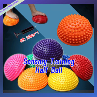 1 Nửa Quả Bóng Tròn + 1 Bóng Bơm Hơi Hỗ Trợ Tập Yoga
