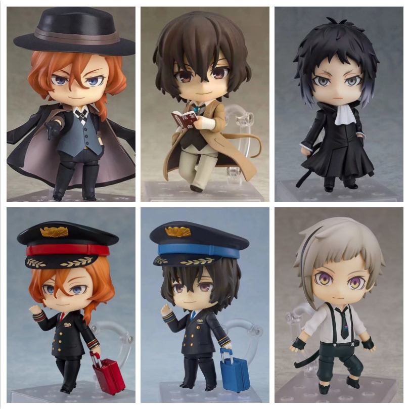 Good Smile-figuras De Acción De Nendoroid, Juguet De Anime, BUNGO STRAY DOGS, Nakahara, Chuuya, Dazai, Osamu, Regalo Para Niños Y Niñas - AliExprs
