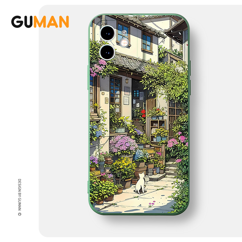 Ốp lưng GUMAN Mềm độc lạ dễ thương đẹp Cho iPhone 17 16 15 14 13 12 11 Pro Max SE 2020 X XR XS 8 7 ip 6S 6 Plus kute XYB2102