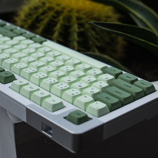 Matcha keycaps pbt dye-sub xda profile keycaps tùy chỉnh keycaps tương thích với công tắc cherry gateron mx