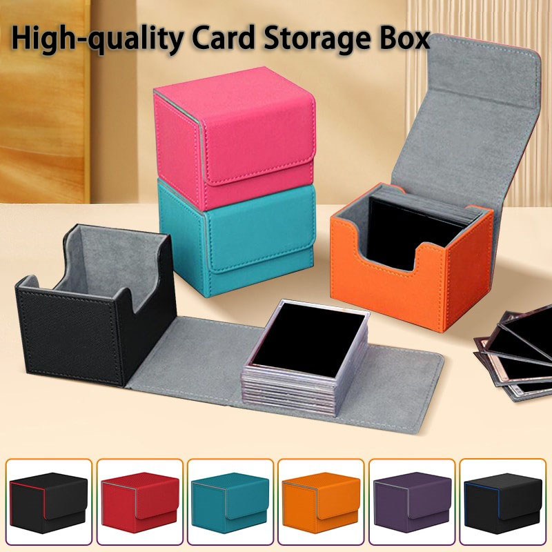 leather deck box 100+ từ tính yugioh vanguard hộp trò chơi quà tặng ...
