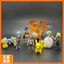 Ready Stock TOMY Pokémon Trainer Xiaozhi Dandi Bamboo Orchid Dawu Master Eight Character Figure Collection