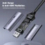 Ugreen 8K60Hz Usb C Sang Dp Cáp Usb C Sang Dp Nam Sang Nam Cáp bện Nylon cho màn hình HDTV Máy chiếu Laptop