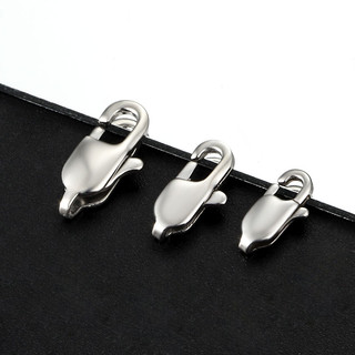 5 Cái / lốc Đánh Bóng Thép Không Gỉ Tôm Hùm Móng Vuốt Cho Trang Sức DIY Làm Bán Buôn