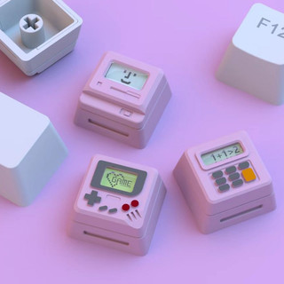 Retro k04 mac keycaps 3 trong 1 chất liệu abs cổ điển bàn phím cơ dễ thương cá tính keycap