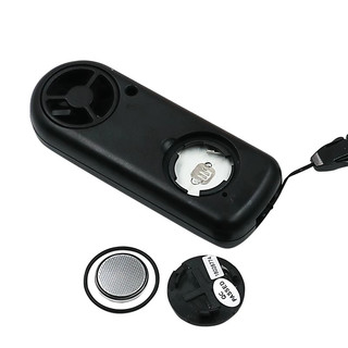 Máy đo tốc độ gió kỹ thuật số 0-30m / s Máy đo tốc độ gió Mini -10 đến 45 độ C với màn hình đèn nền LCD