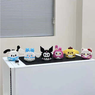 Đồ Chơi Lắp Ráp Hình Búp Bê Hoạt Hình Sanrio Disney Nhiều Kiểu Dáng Dành Cho Trẻ Em