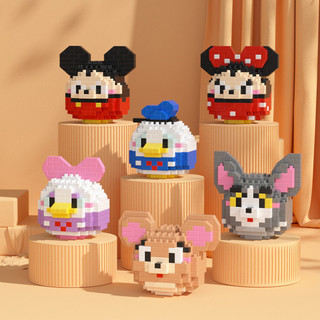 Đồ Chơi Lắp Ráp Hình Búp Bê Hoạt Hình Sanrio Disney Nhiều Kiểu Dáng Dành Cho Trẻ Em
