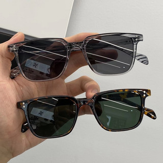 Mới Chất Lượng Cao Thương Hiệu Thiết Kế Vuông Kính Mát Nam Retro Vintage Lái Xe