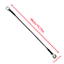 Dây đeo hỗ trợ cáp thép 40cm cho đuôi xe bán tải, dây cáp đa năng
