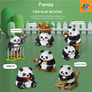 Bộ Lắp Ráp Gấu Trúc Dễ Thương