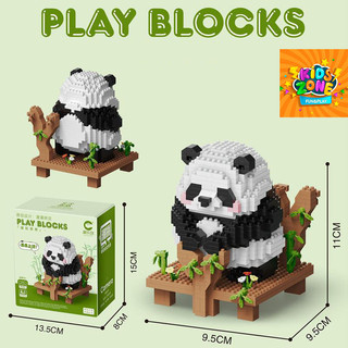 Bộ Lắp Ráp Gấu Trúc Dễ Thương