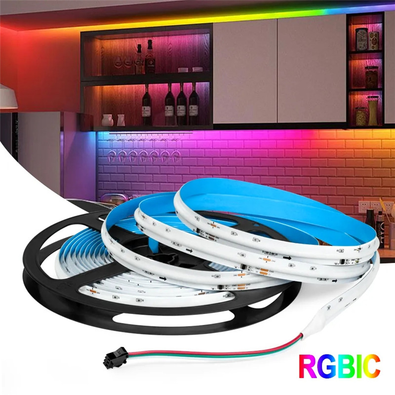 Ws2811 Fob Ic Led Strip 720leds M địa Chỉ Giấc Mơ đủ Màu 12mm Pcb Ws2812b Mật độ Cao Băng ánh 