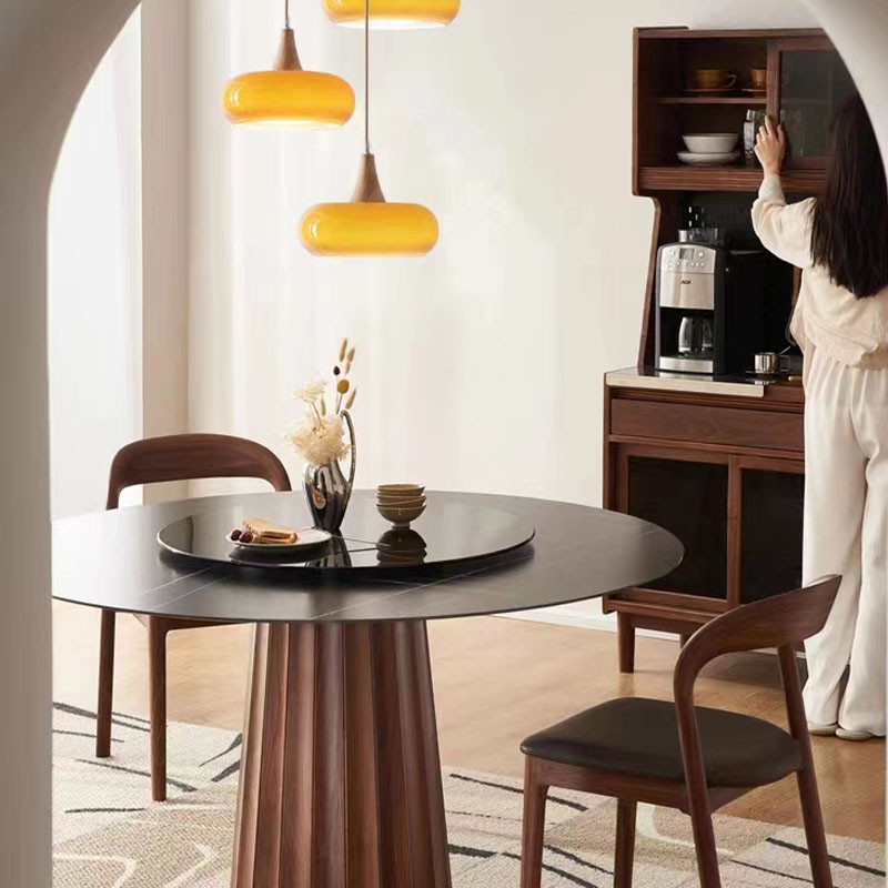 Log Bắc Âu Hồng Retro Nhà Hàng Baohaus Nhà Hàng Đèn Chùm Ban Công Cửa Sổ Vịnh Đèn Thủy Tinh