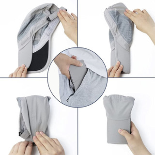 Gadiemkensd Gấp Chạy Bộ Mũ Tấm Che Thể Thao Mũ Lưới Mùa Hè Mũ Khô Nhanh M38