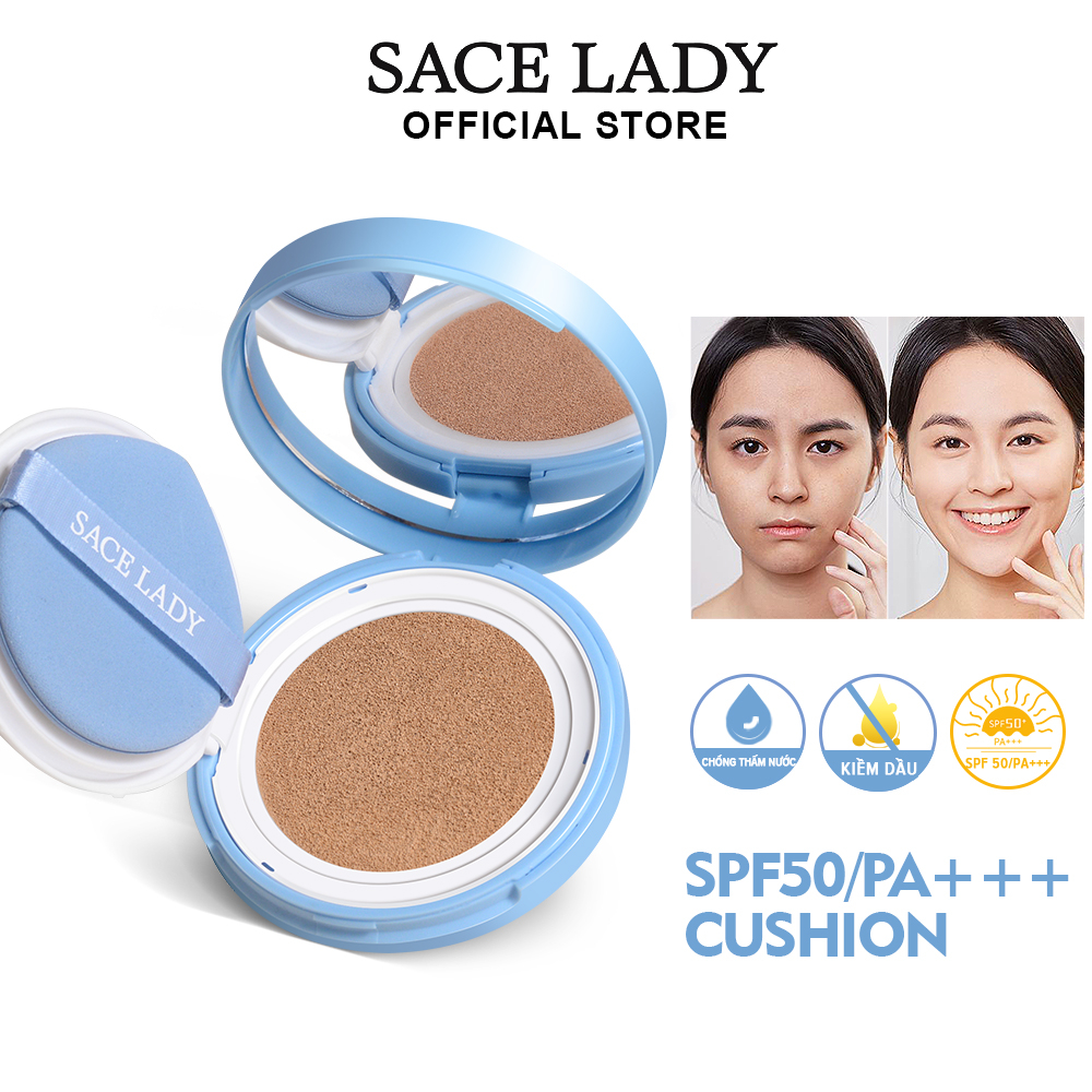 [SACE LADY] Kem Nền BB SACE LADY Dạng Cushion 10g SPF 50 + Chống Thấm ...