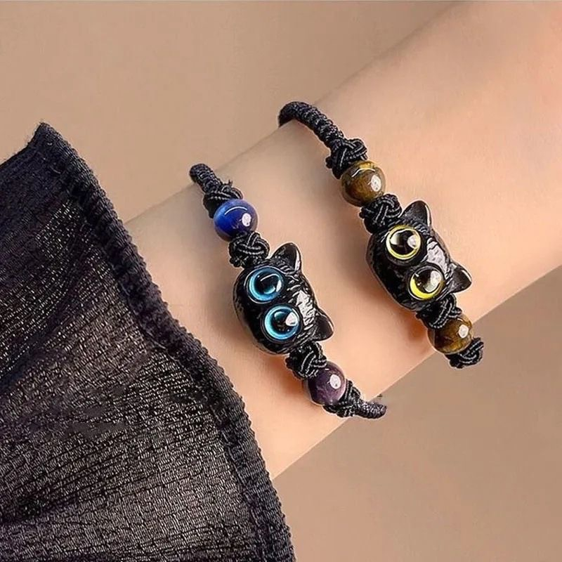 JczR.Y Halloween Spider Bracelet Set Of 2 - Matching Couple Friendship Bracelets With Heart Stone & Spider Web Charms - View #10