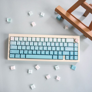 Cyan gradient keycaps pbt dye-sub cherry profile keycap tùy chỉnh keycaps tương thích với công tắc cherry gateron mx