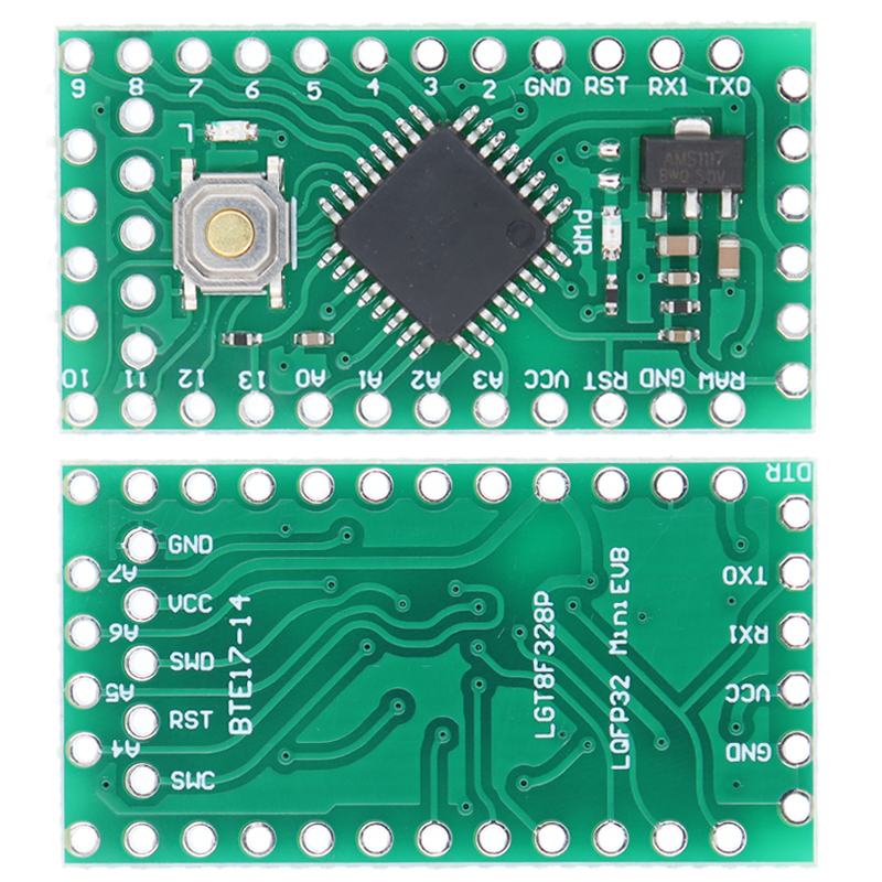 Lgt8f328p lqfp32 minievb 5v thay thế pro mini atmega328p tương thích ...