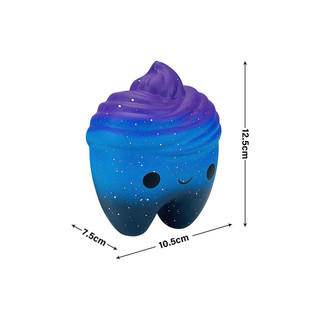 Hình dạng răng chậm tăng bóp đồ chơi anti-stress slow rebound sensory fidget toys