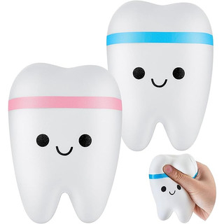 Hình dạng răng chậm tăng bóp đồ chơi anti-stress slow rebound sensory fidget toys