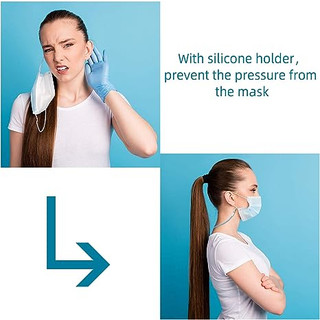 Kẹp giữ yếm khăn ăn kẹp yếm nha khoa silicone đầy màu sắc nha sĩ giá đỡ yếm kẹp khăn ăn cho trẻ em người lớn