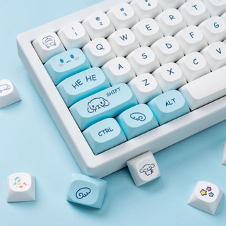 Cinnamoroll Keycaps PBT Dye-sub MA / MOA / XDA Profile Keycap Custom Keycaps