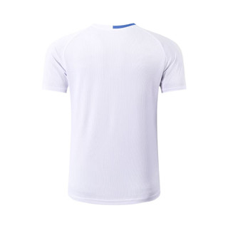Li ning's cầu lông mới tay ngắn sấy nhanh và thoáng khí áo thể thao cho nam và nữ thi đấu bóng bàn dành cho trẻ em áo tập luyện