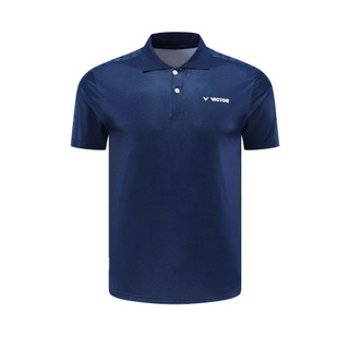 Áo cầu lông victory áo polo khô nhanh kỷ niệm 55 năm cuộc thi nam và nữ jersey tay ngắn