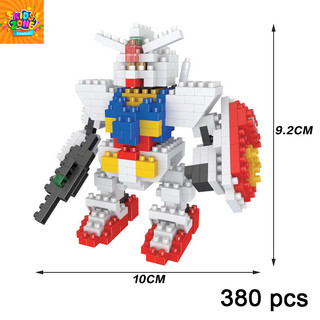 Đồ chơi lắp ráp robot hạt nhỏ gundam khối xây dựng mô hình đồ chơi lắp ráp bộ đồ di động khối xây dựng lắp ráp các kiểu khác nhau a
