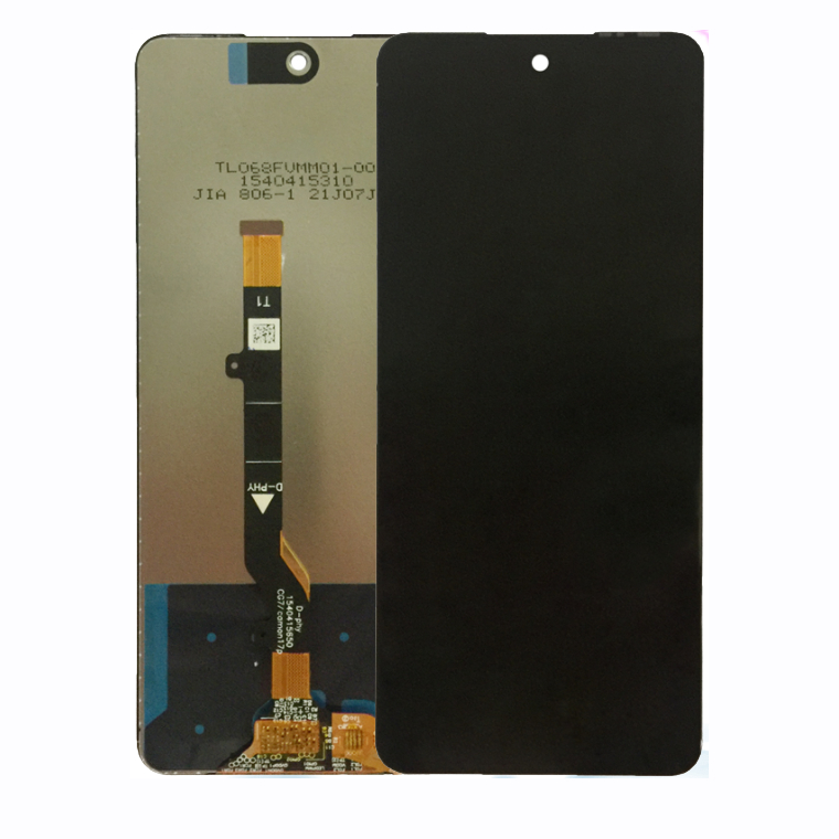 Thử nghiệm cho Infinix Zero 5G X6815 Màn hình LCD Bộ số hóa màn hình cảm ứng X6815B Bộ phận thay thế sửa chữa LCD có khung