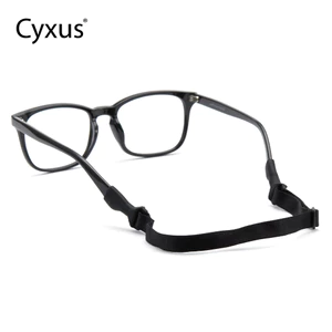 Cyuxs fashion sports glasses non-slip rope có thể điều chỉnh dây đeo cố định kính chân chống trượt chất liệu nylon + silicone 7801z23