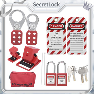 [Hàng Sẵn] Lockout Kit - Bộ khóa loto - Lockout Tagout Kit Đa năng với ...