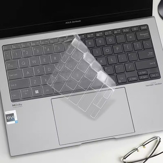 Vỏ bàn phím máy tính xách tay tpu cho asus zenbook s 13 oled ux5304 v va 2023 ux5304v ux5304va vỏ trong suốt bằng da 13,3 inch