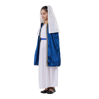 Trang Phục Hóa Trang halloween Nhân Vật Hoạt Hình virgin mary Cho Bé Gái