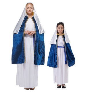 Trang Phục Hóa Trang halloween Nhân Vật Hoạt Hình virgin mary Cho Bé Gái