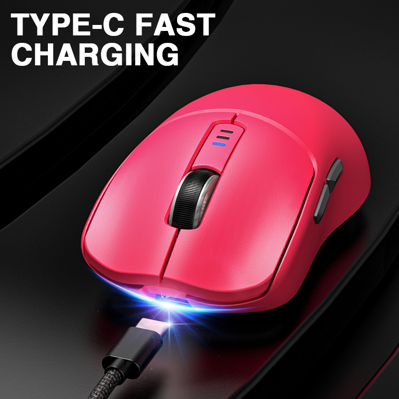 Chuột không dây AULA sc580 pin bluetooth/2.4g/type-c 500mah với 6-tốc độ dpi hỗ trợ cho các trò chơi văn phòng | BigBuy360 - bigbuy360.vn