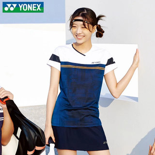 Yonex cầu lông jersey nam và nữ sấy nhanh mồ hôi-hấp thụ ngắn tay áo tập cặp đôi