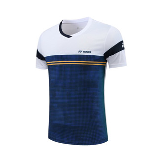 Yonex cầu lông jersey nam và nữ sấy nhanh mồ hôi-hấp thụ ngắn tay áo tập cặp đôi