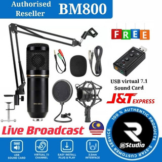 Bộ mic Thu Âm bm800 Chuyên Nghiệp Chất Lượng Cao Micrô ghi âm có thể điều chỉnh
