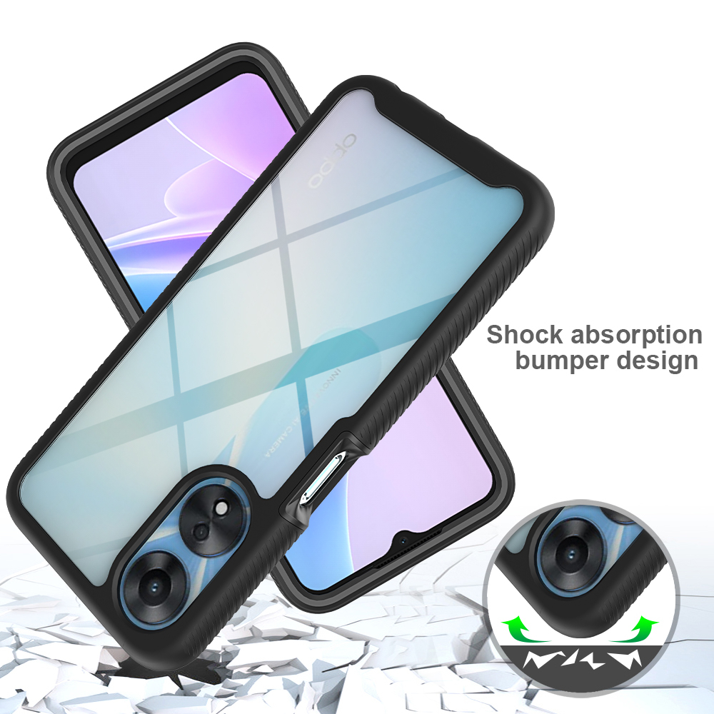 2 trong 1 360° Ốp lưng chống sốc trong suốt bảo vệ hoàn toàn OPPO A78 5G A58 / A58X