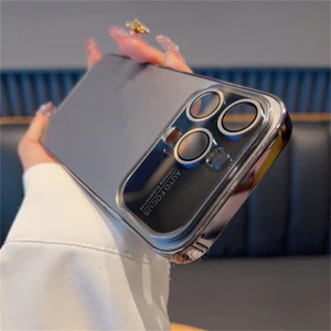 Ốp Điện Thoại Mặt Kính Mạ Điện 8K Chống Rơi Cho iPhone 14 13 12 11 Pro Max 14Promax 13Promax 12Promax