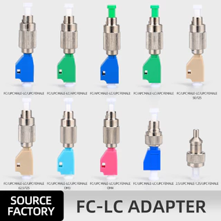 FTTH Engineering Đầu nối sợi quang đặc biệt FC-LC UPC / APC / OM3 / OM4 Bộ chuyển đổi lai đa chế độ đơn…